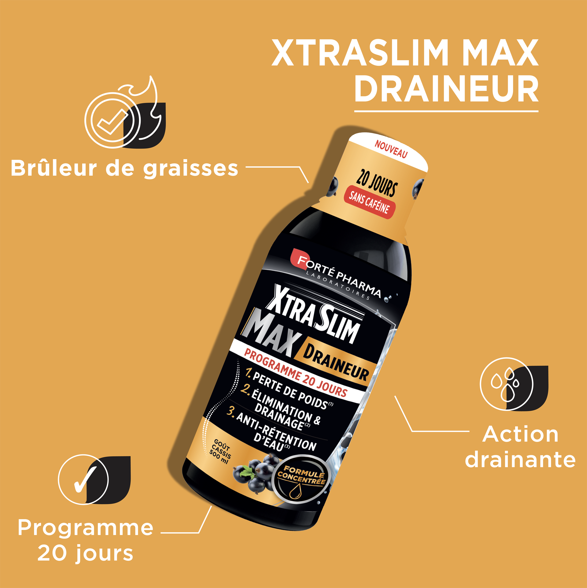 XtraSlim Max Draineur